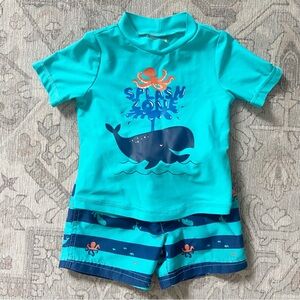 Carter’s Just One You Swim Set Shirt and Trunks 12 months